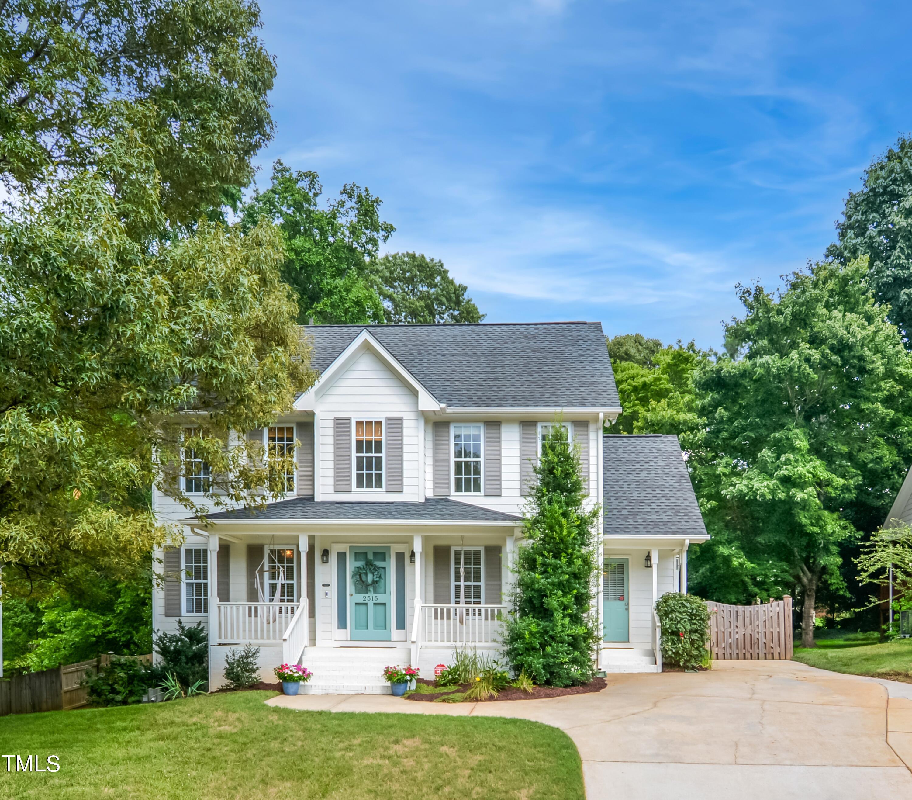 2515 Tryon Pines Drive Raleigh, NC 27603 - Photo 1 of 27 front view of a house with a yard