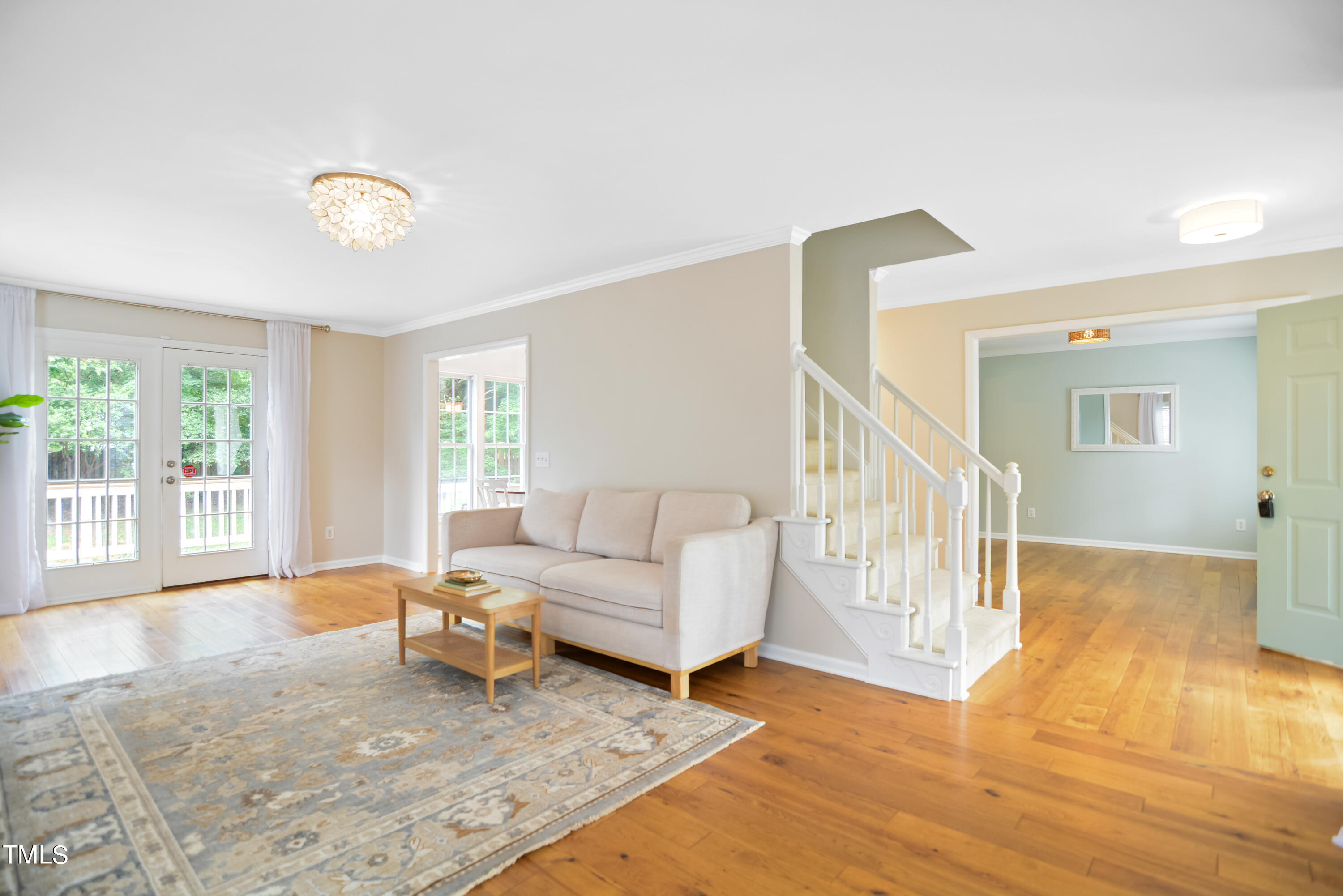 2515 Tryon Pines Drive Raleigh, NC 27603 - Photo 5 of 27 a living room with furniture and a large window