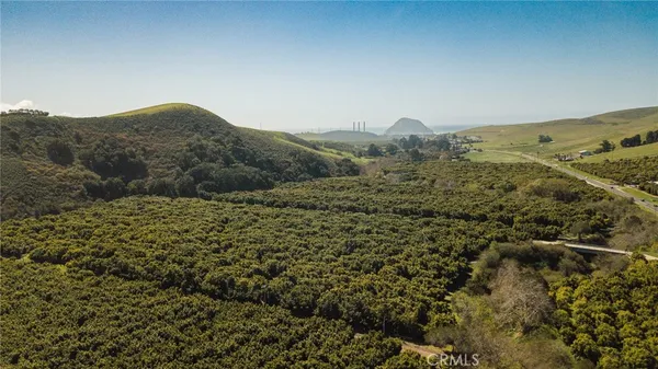 a view of a large mountain