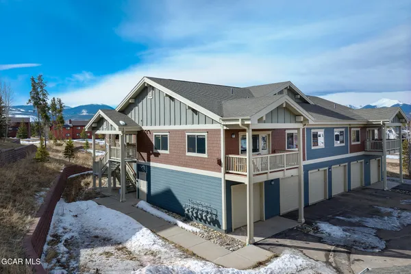 a front view of a house with a porch