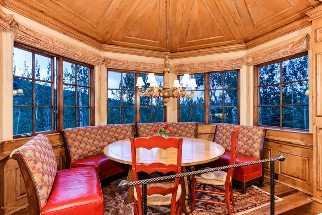 a outdoor space with patio furniture