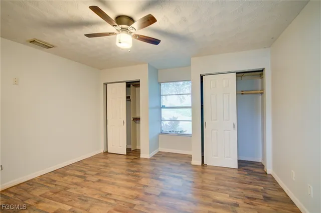 wooden floor in an empty room