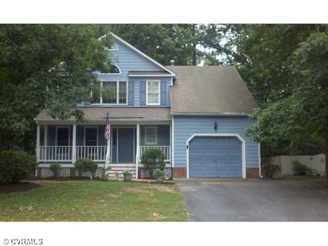 14605 Ridge Point Drive Midlothian, VA 23112 - Photo 1 of 9 Residential Property Disclosure - Rear Elevation