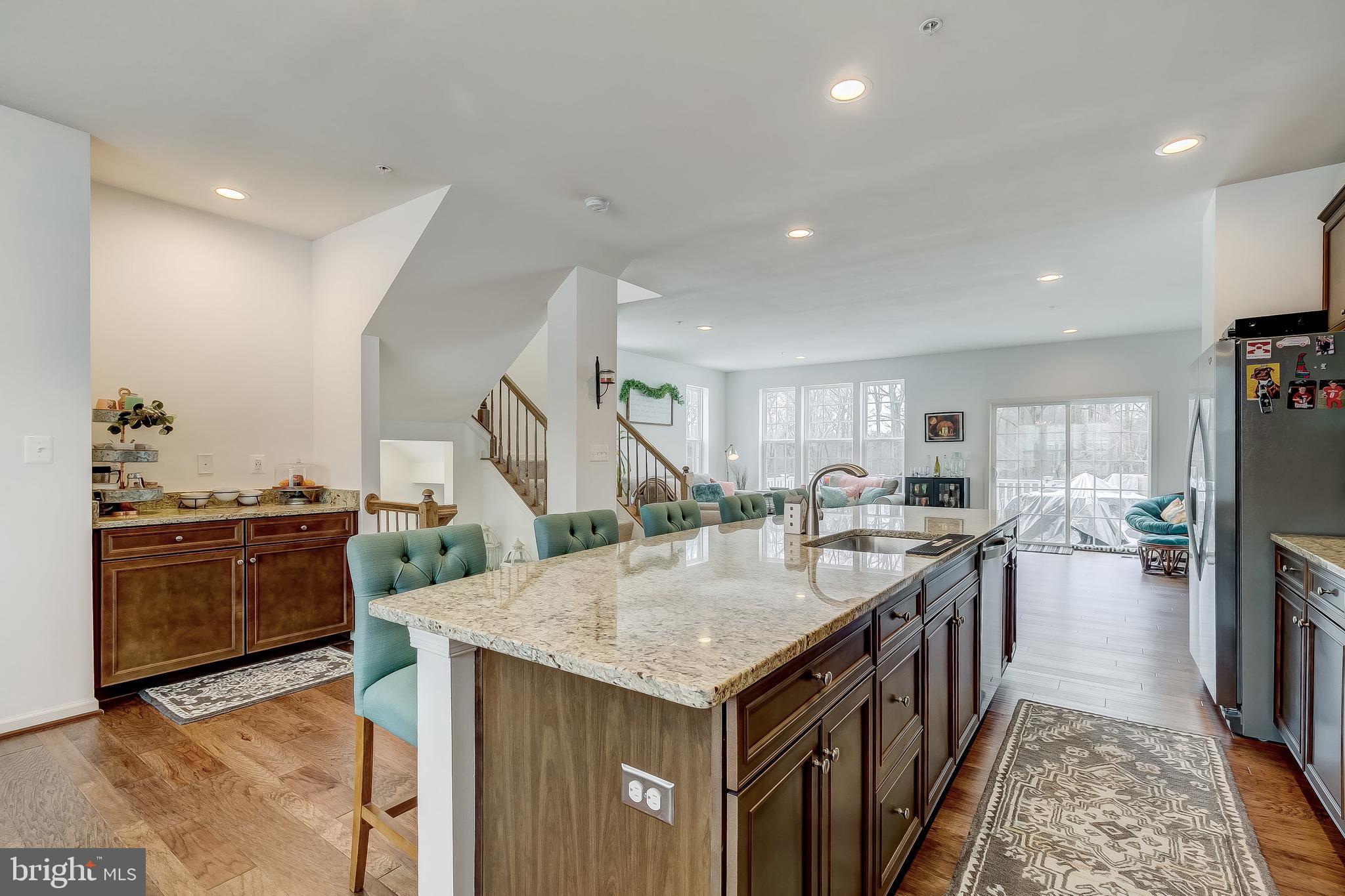 912 Morgan Run Road Baltimore, MD 21220 - Photo 6 of 37 Open Concept Kitchen with Island