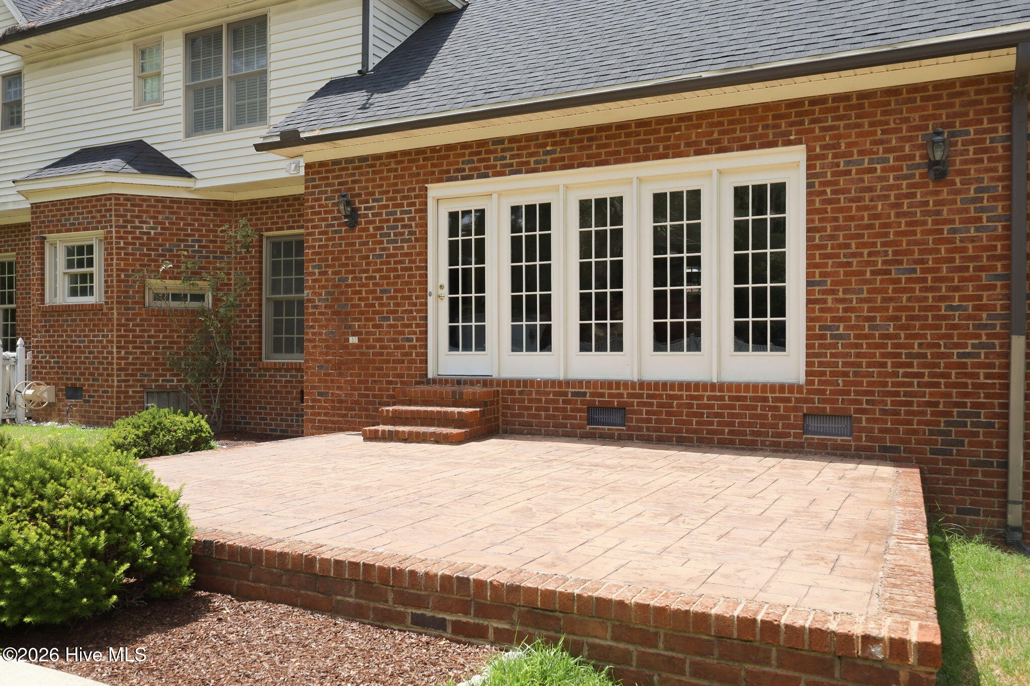 4076 Mobleys Bridge Road Grimesland, NC 27837 - Photo 54 of 66 raised patio for grilling