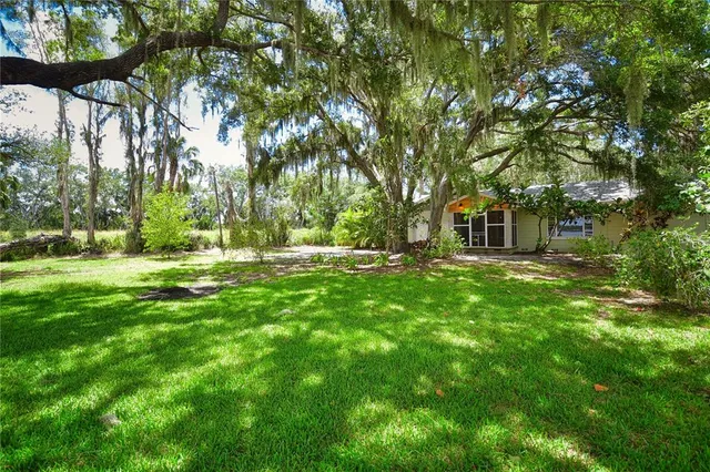 a view of a room with a lake