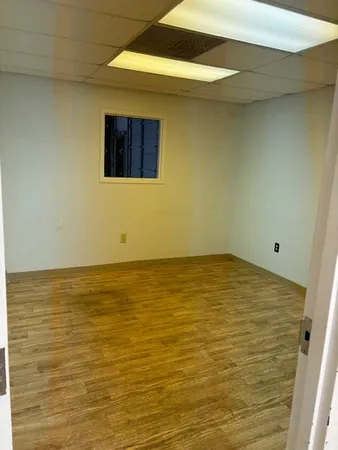 a view of empty room with an empty space