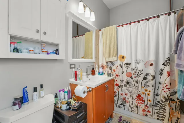 a room with storage and utility