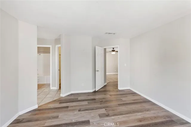 a view of wooden floor