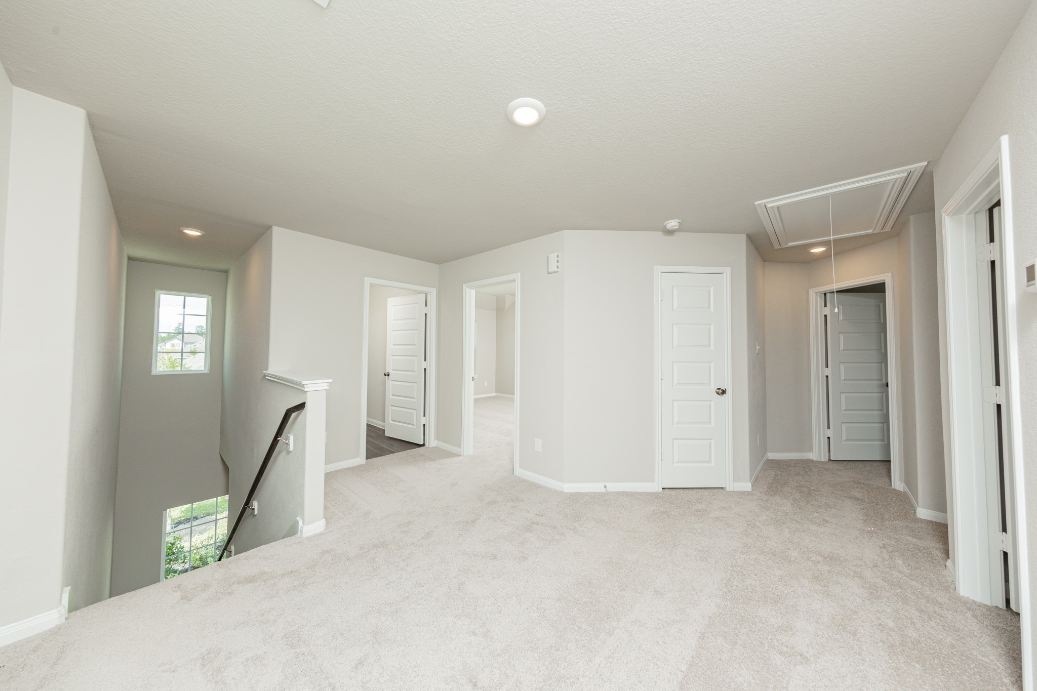 2540 Hawks Eye Drive Conroe, TX 77301 - Photo 7 of 18 a view of empty room with wooden floor