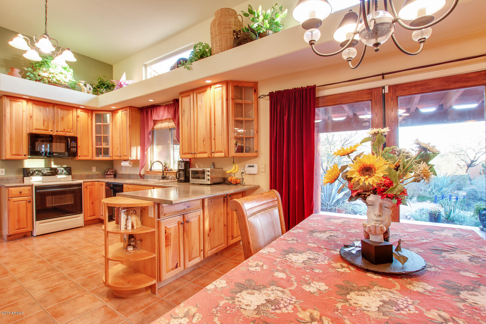 1486 North Roadrunner Road Apache Junction, AZ 85119 - Photo 4 of 50 4 Kitchen with knotty pine cabinets