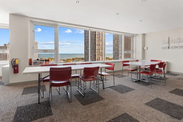 a view of parking area