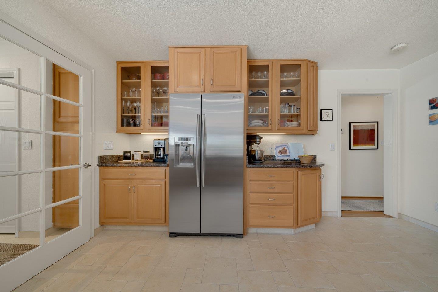 78 Cherry Lane Campbell, CA 95008 - Photo 20 of 49 a kitchen with stainless steel appliances granite countertop a refrigerator and a sink