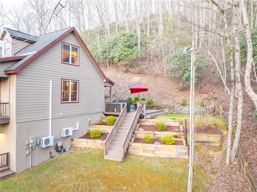 126 Moore Mountain Road Vilas, NC 28692 - Photo 35 of 41 a view of backyard of house