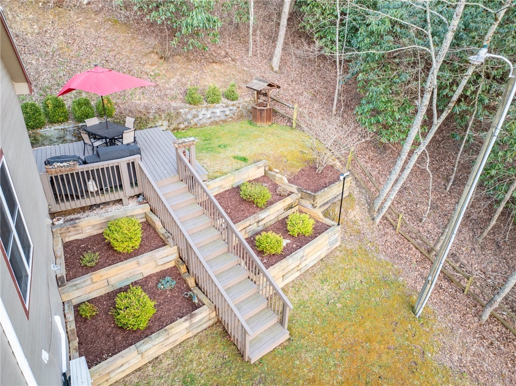 126 Moore Mountain Road Vilas, NC 28692 - Photo 4 of 41 a view of an outdoor space with a patio