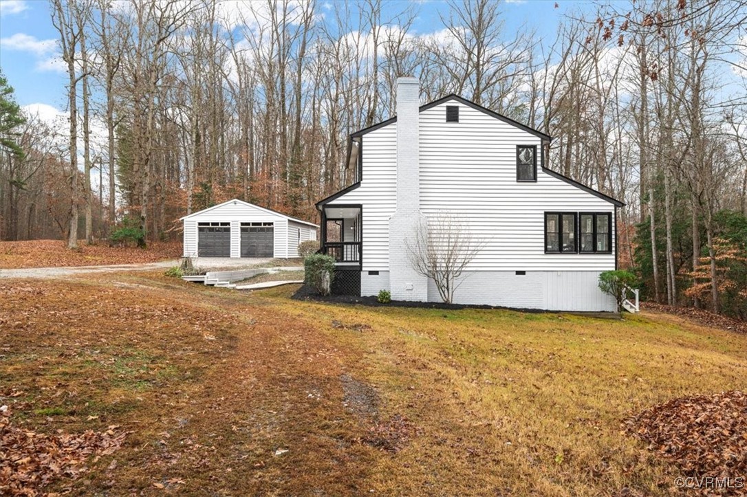 6920 Belmont Road Chesterfield, VA 23832 - Photo 43 of 50 View of property exterior featuring an outbuilding