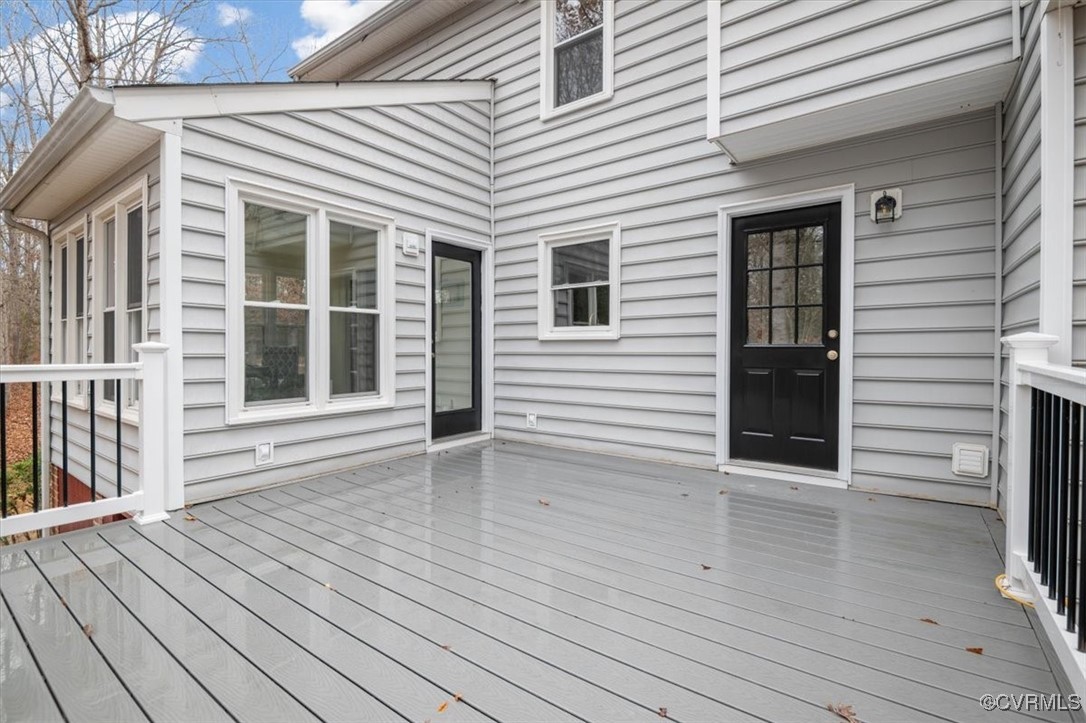 6920 Belmont Road Chesterfield, VA 23832 - Photo 49 of 50 View of wooden deck