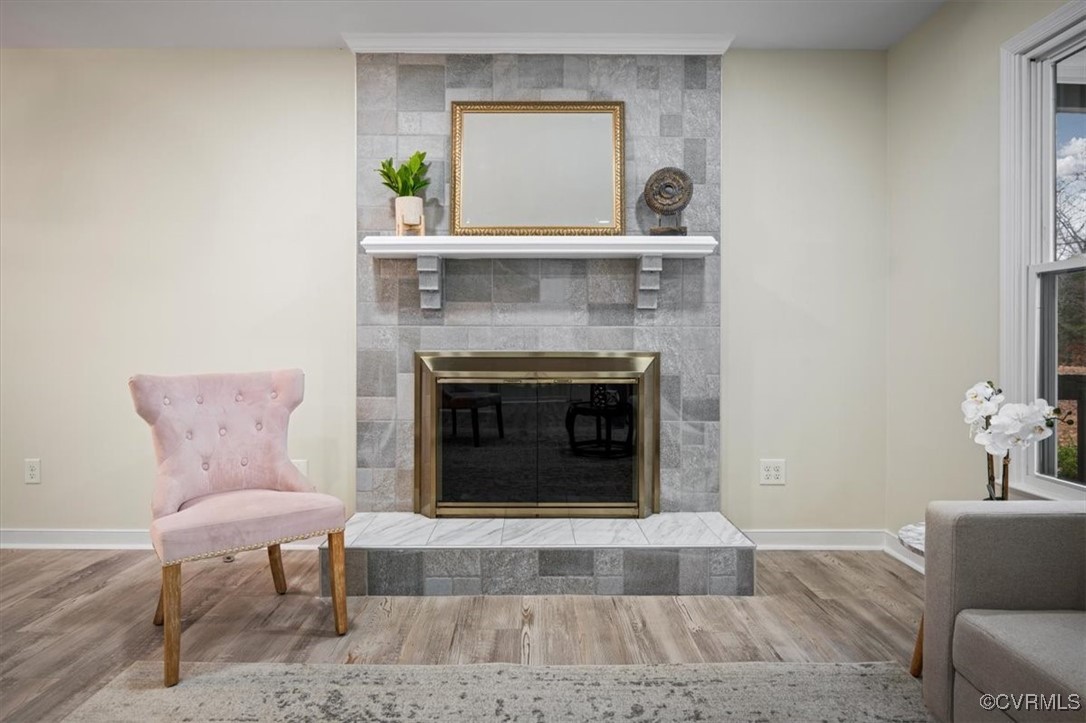 6920 Belmont Road Chesterfield, VA 23832 - Photo 8 of 50 Living area featuring plenty of natural light, woo