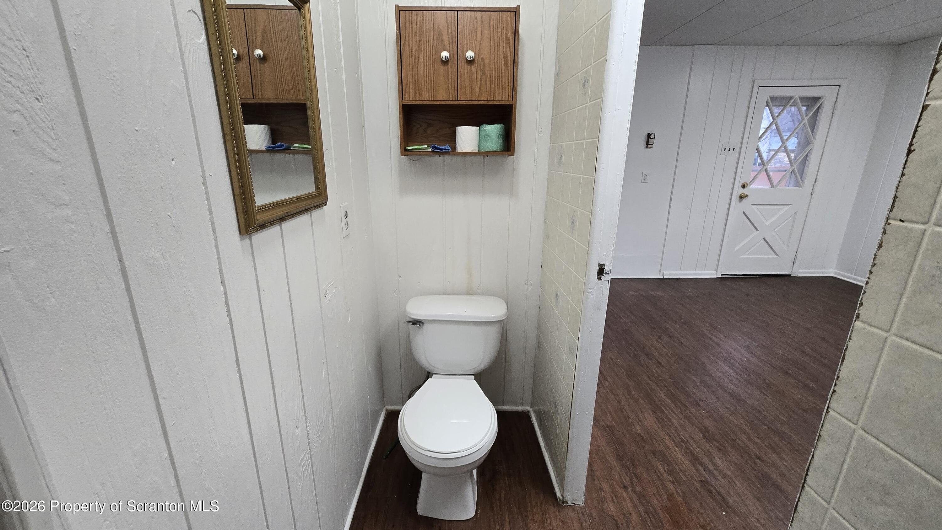1026 Meade Avenue Scranton, PA 18508 - Photo 2 of 12 a bathroom with a toilet and a sink