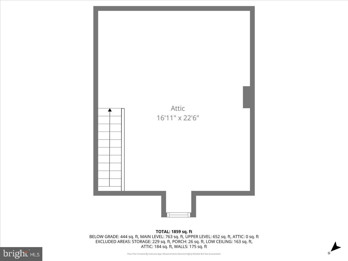 638 St Joseph Street Lancaster, PA 17603 - Photo 25 of 27 Attic Bedroom