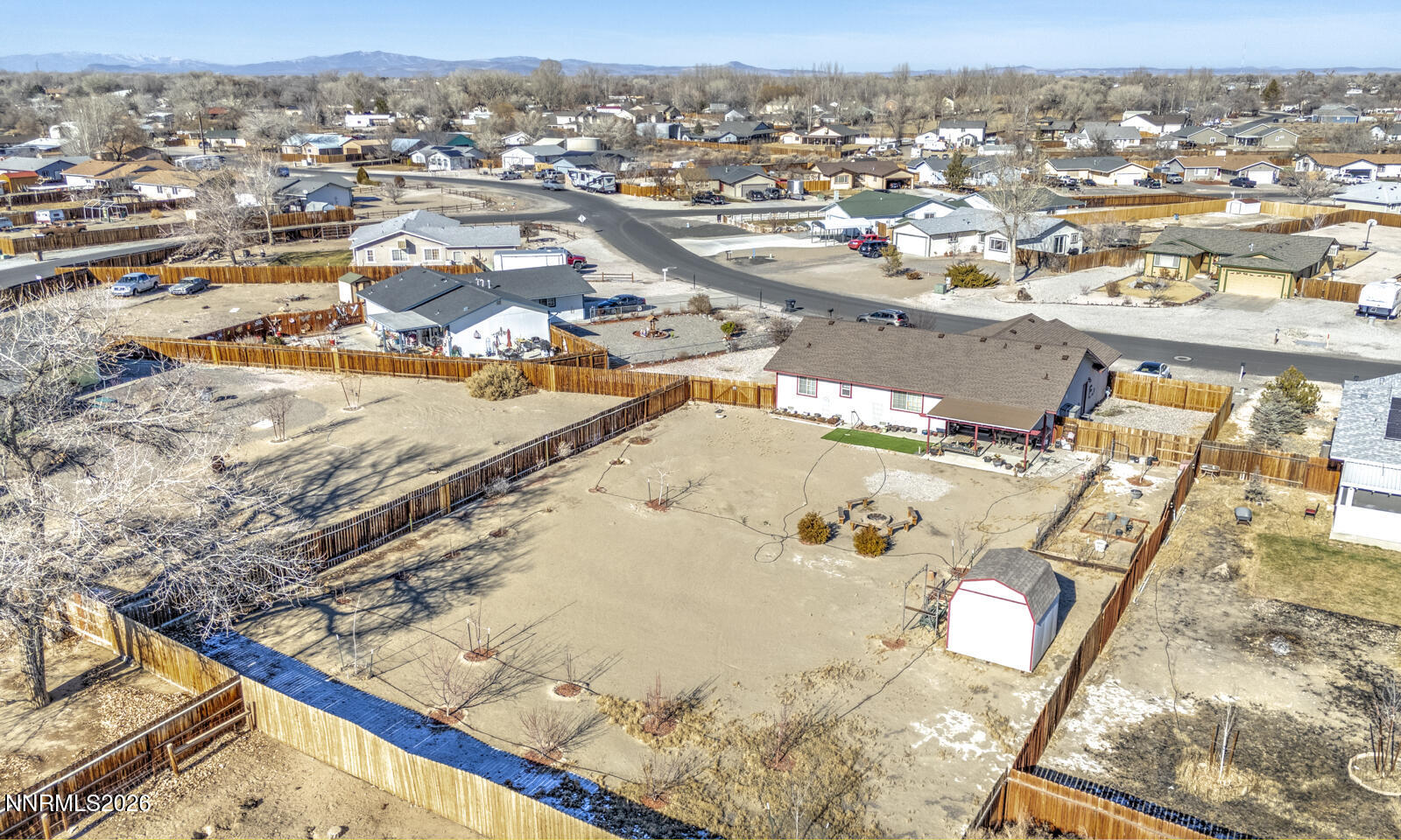 2885 Dallas Drive Fallon, NV 89406 - Photo 20 of 27 an aerial view of a house