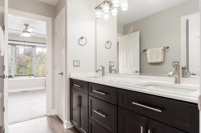 a view of empty room