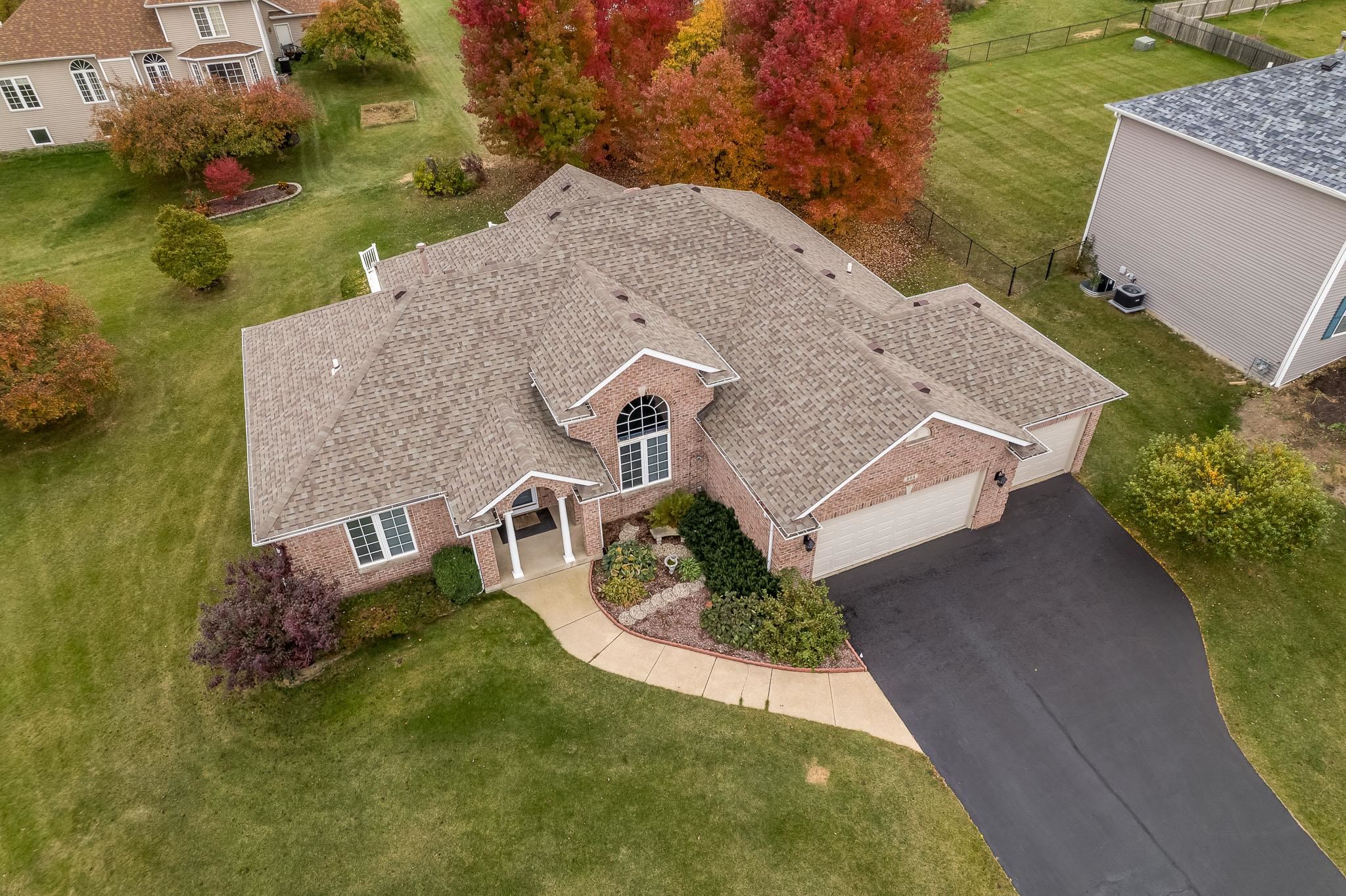 664 Elberon Way Roscoe, IL 61073 - Photo 57 of 63 an aerial view of a house
