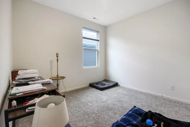 a view of workspace with equipment