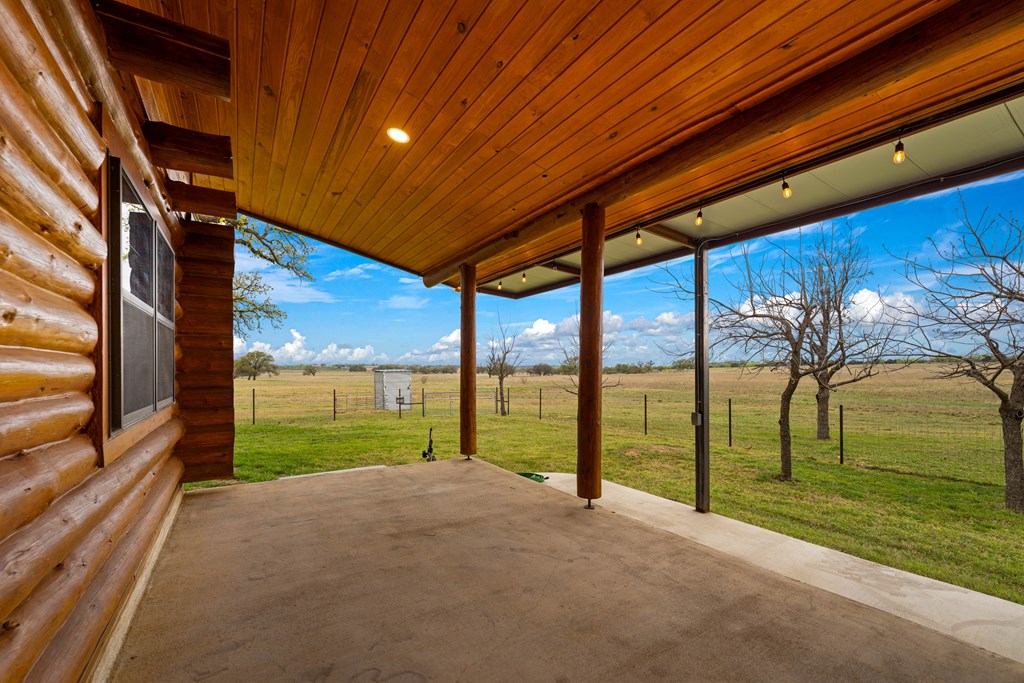 348 Blau Lane Hext, TX 76848 - Photo 69 of 94 a view of an outdoor space and deck