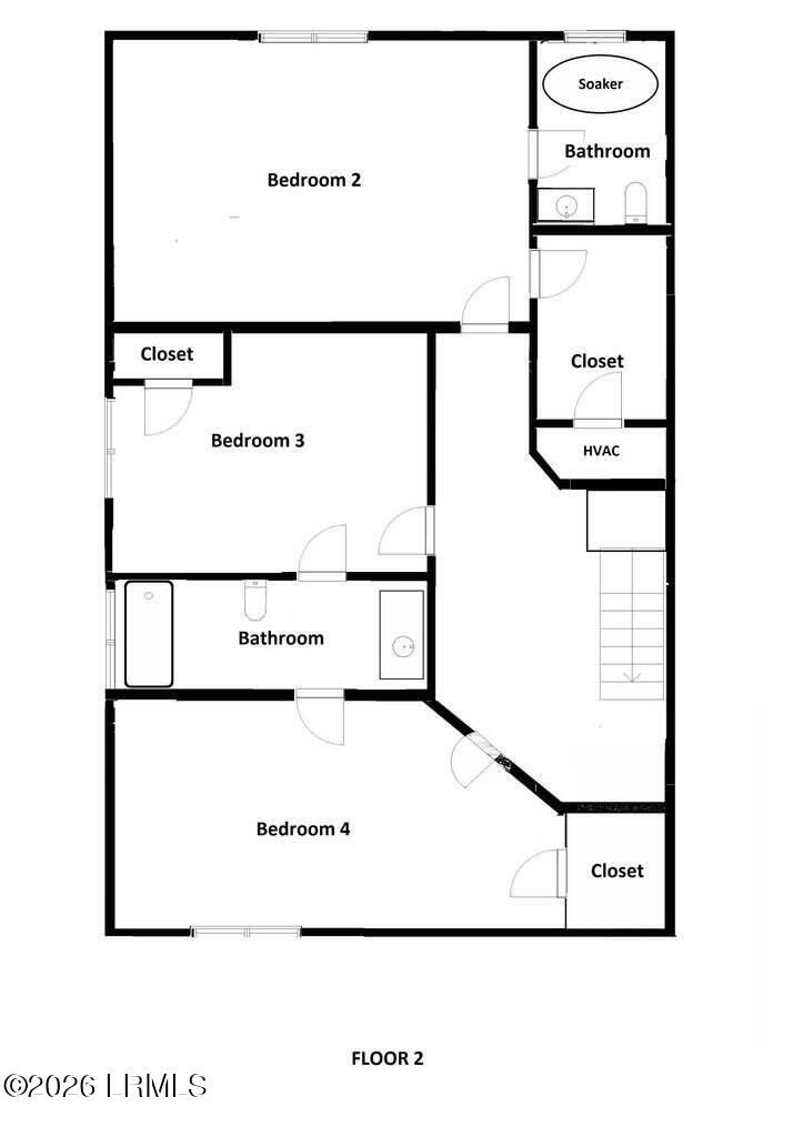 323 Capers Road Walterboro, SC 29488 - Photo 35 of 35 sketch 2nd floor
