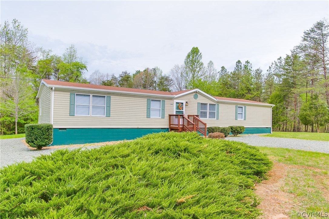 3464 Cedar Plains Road Sandy Hook, VA 23153 - Photo 1 of 43 a view of backyard of house
