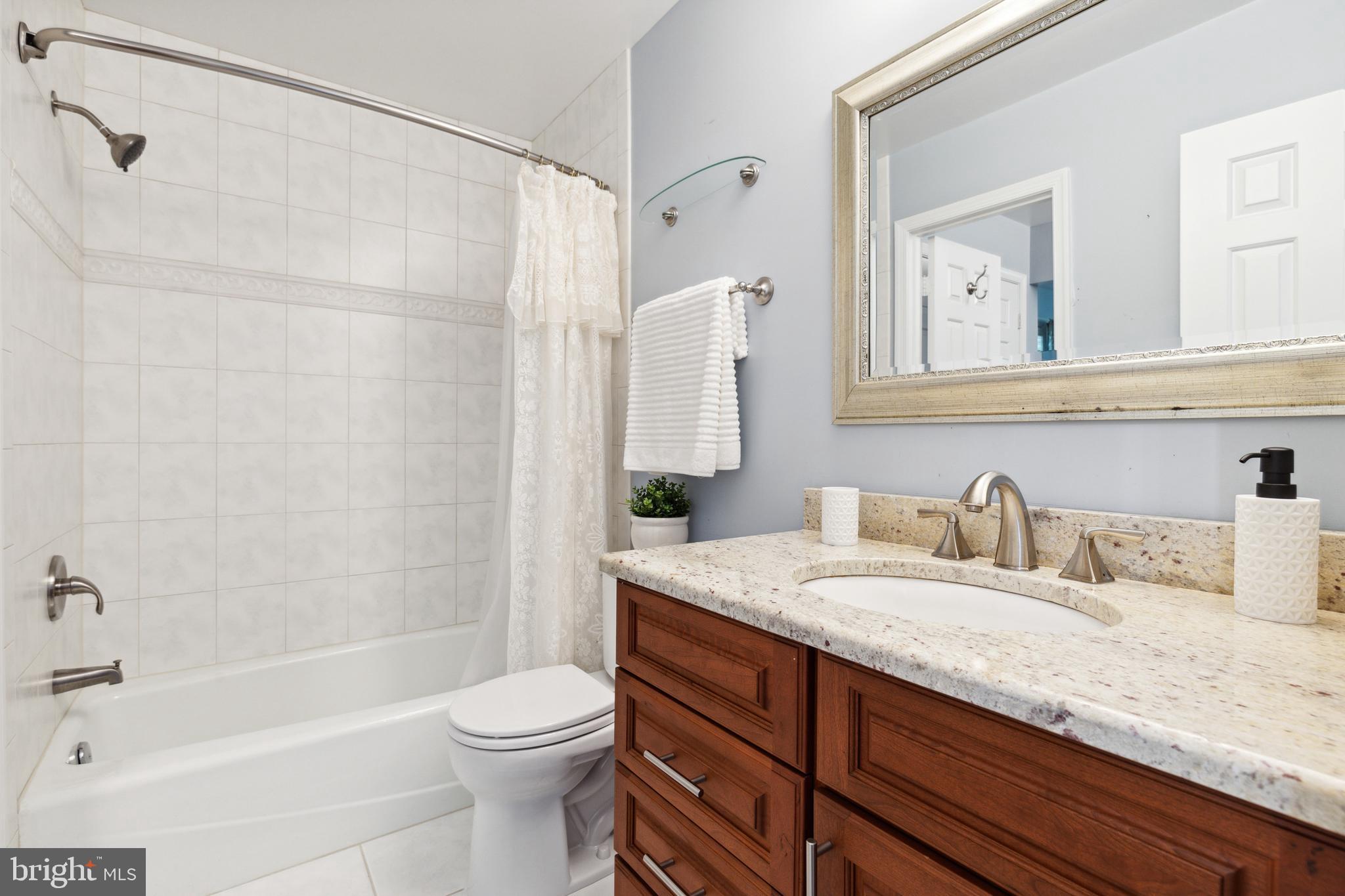 5124 Pheasant Ridge Road Fairfax, VA 22030 - Photo 27 of 53 Updated Jack-n-Jill Style hall bath