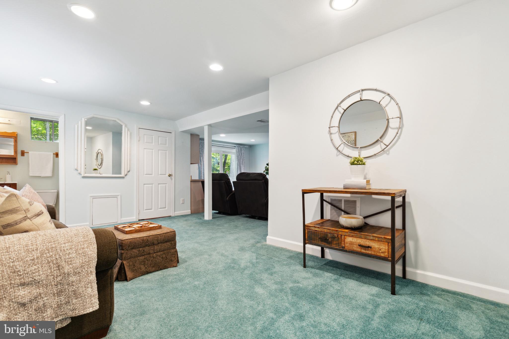 5124 Pheasant Ridge Road Fairfax, VA 22030 - Photo 32 of 53 Walk-out lower-level rec room