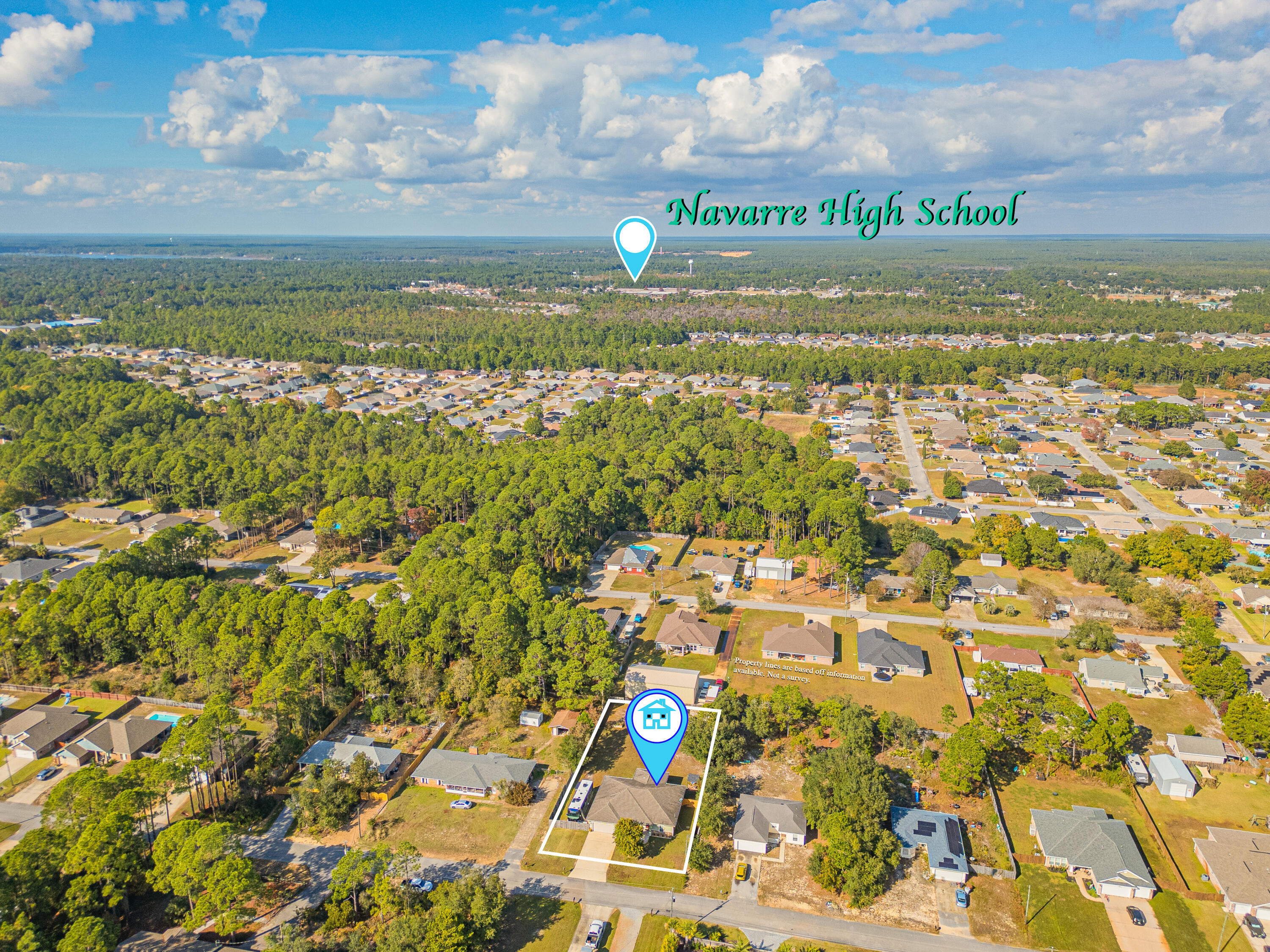 8686 El Paseo Street Navarre, FL 32566 - Photo 38 of 39 a view of an ocean