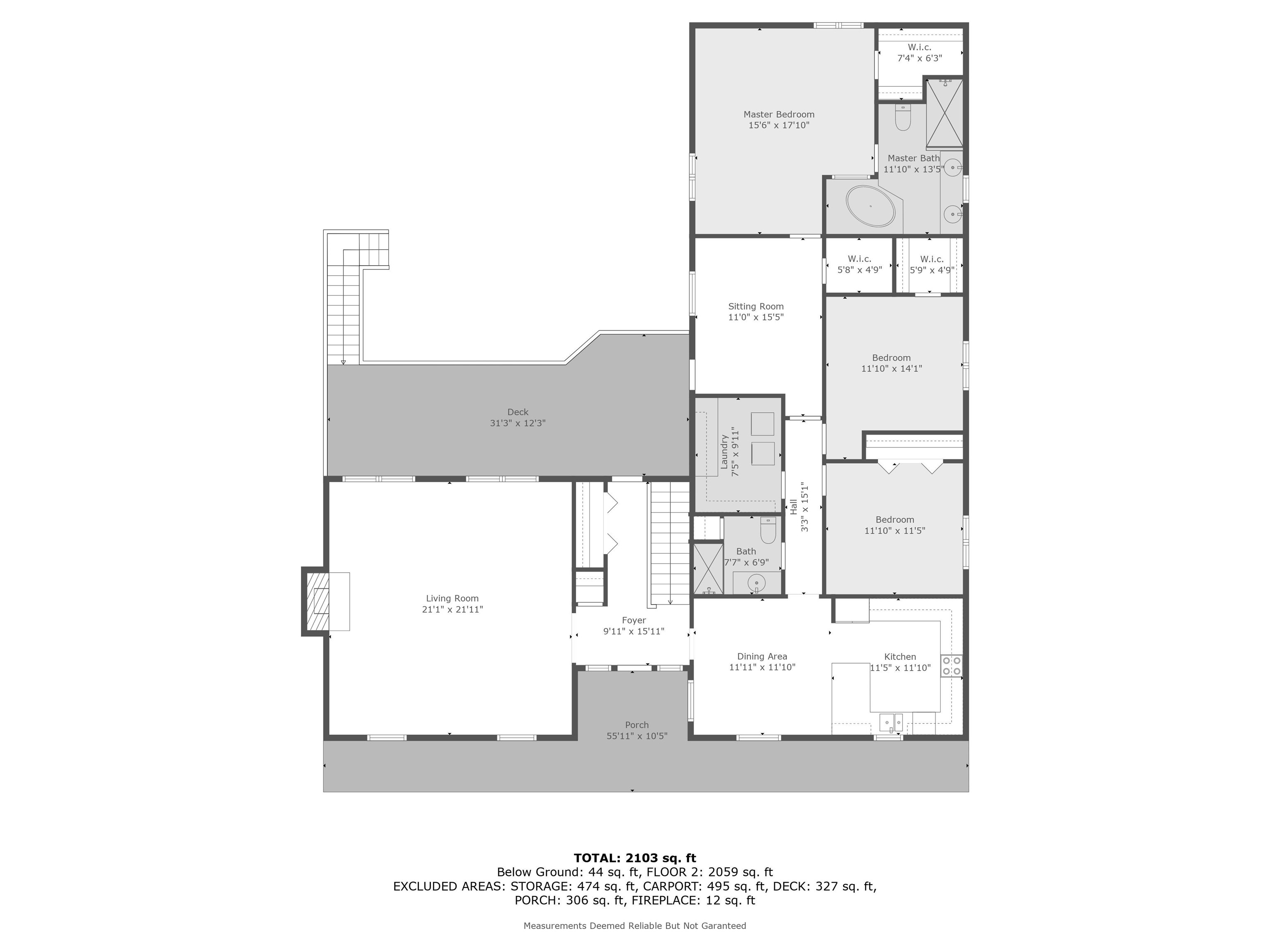 40 Caisson Trace Daphne, AL 36527 - Photo 53 of 54 Floor plan
