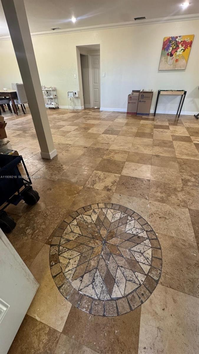 17540 Southwest 254th Street Homestead, FL 33031 - Photo 43 of 85 a view of a livingroom with wooden floor and furniture