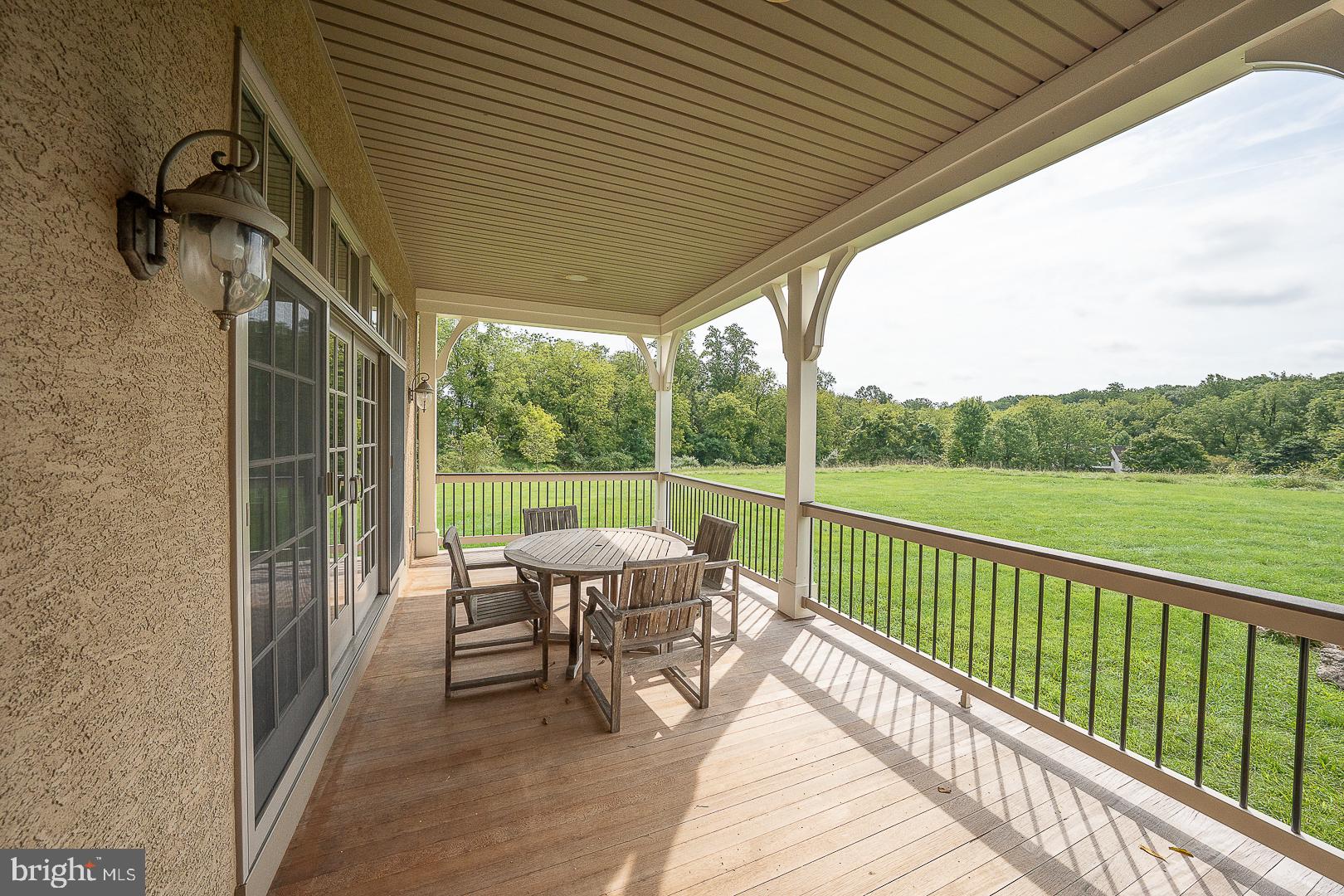 1771 Indian Run Road Malvern, PA 19355 - Photo 17 of 57 Covered Porch off Family Room and Breakfast Room