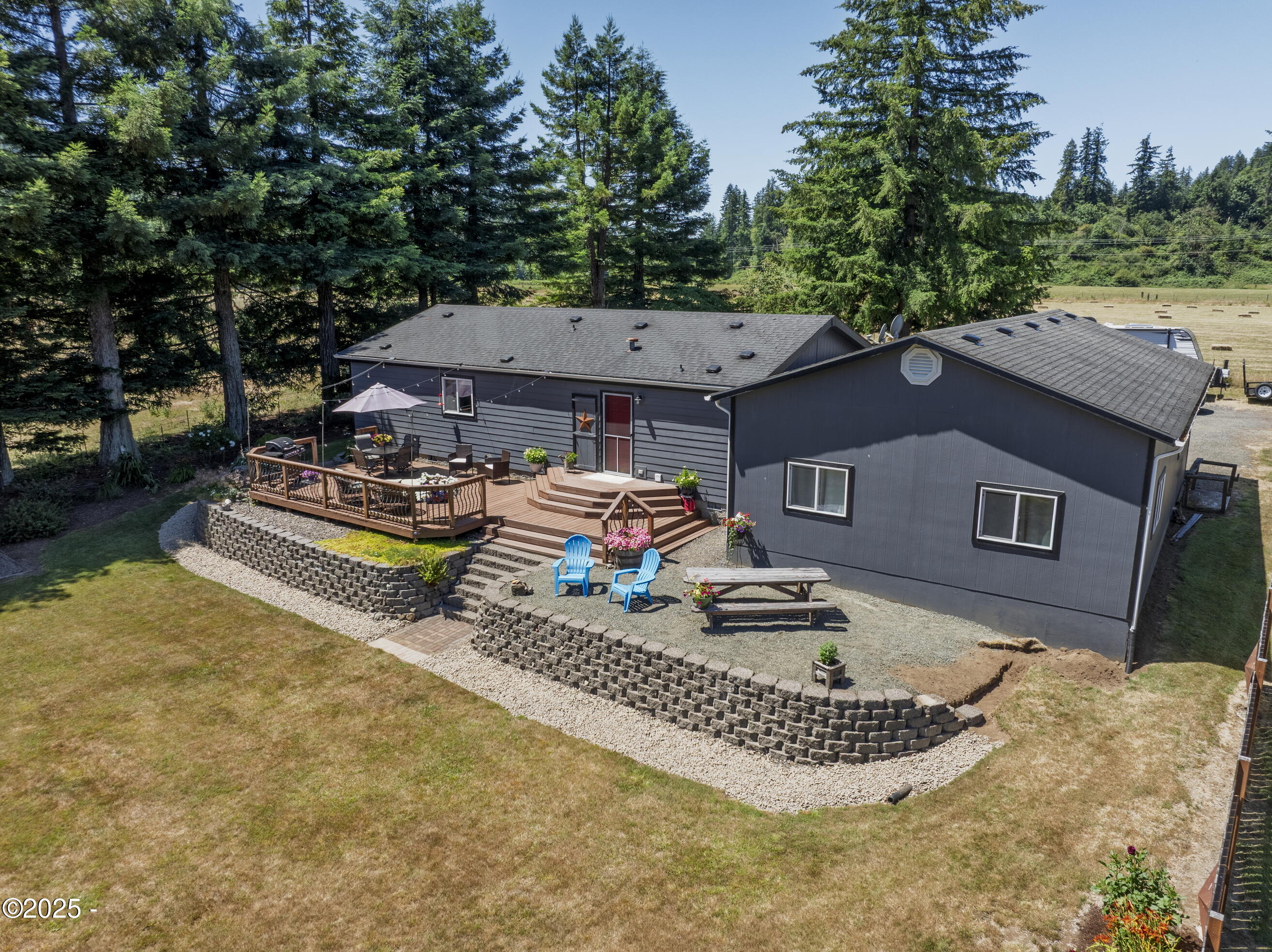 7376 Logsden Road Siletz, OR 97380 - Photo 39 of 56 Back of House