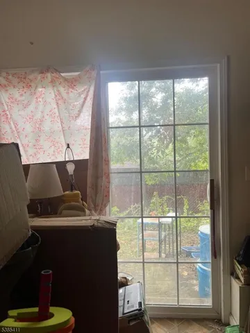 a room with a window