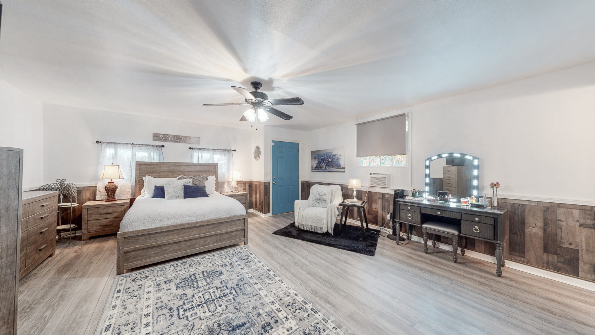 1108 Berwick Trail Madison, TN 37115 - Photo 22 of 54 a bedroom with a bed and wooden floor