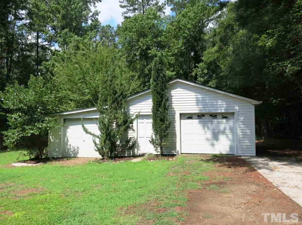 2610 Windy Hill Road Durham, NC 27703 - Photo 21 of 25 View of the detached oversized 2-car Garage.