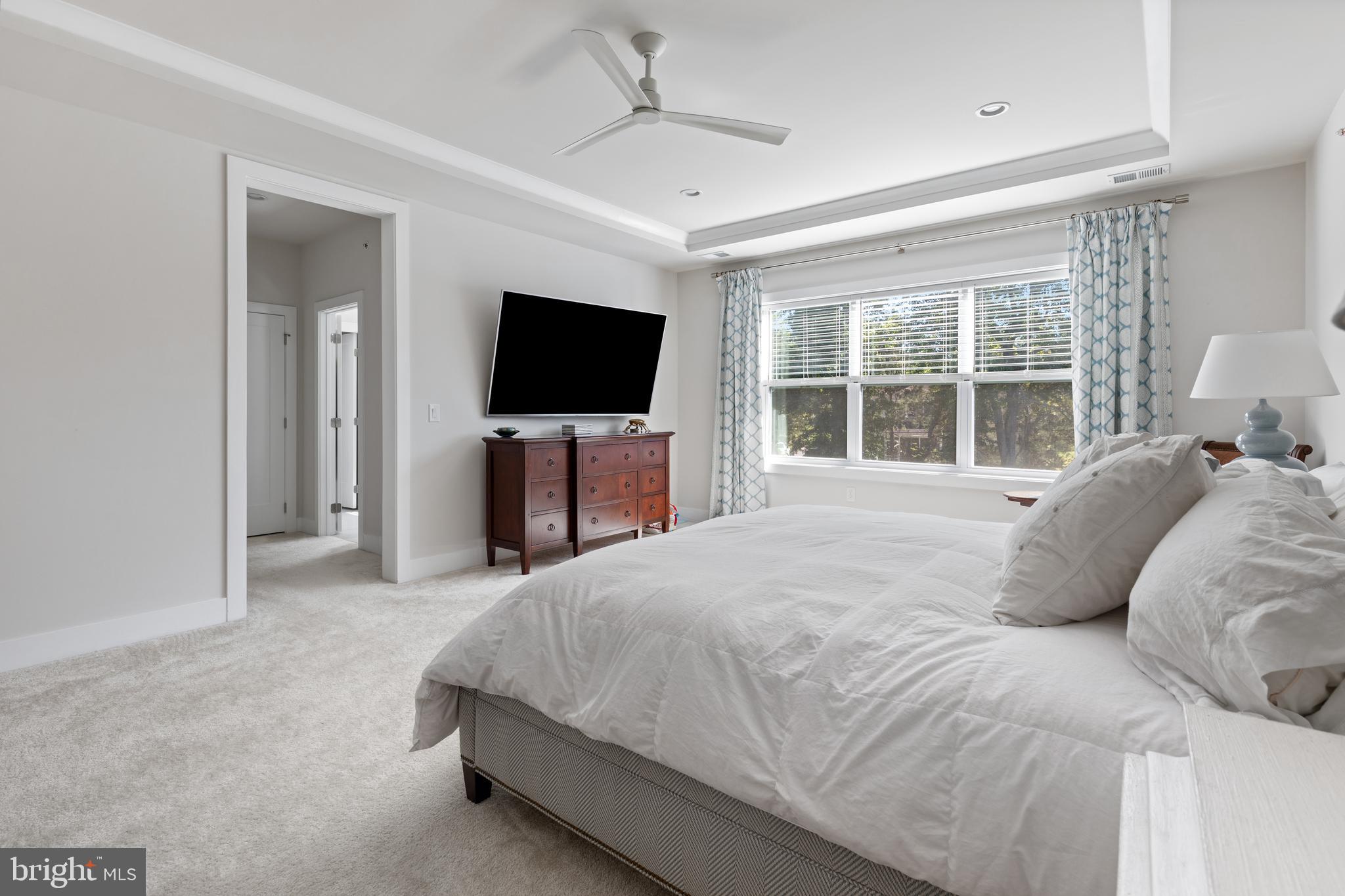 662 Levering Street Blue Bell, PA 19422 - Photo 12 of 31 a bedroom with a bed and a flat screen tv