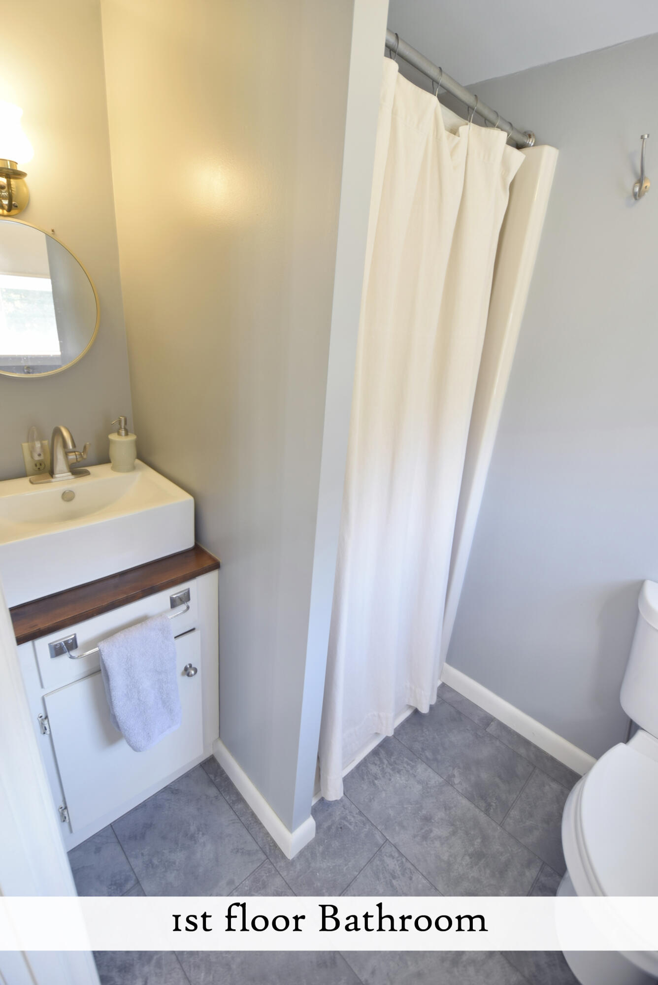 423 Front Ridge Road Orland, ME 04472 - Photo 39 of 69 1st floor bathroom, label
