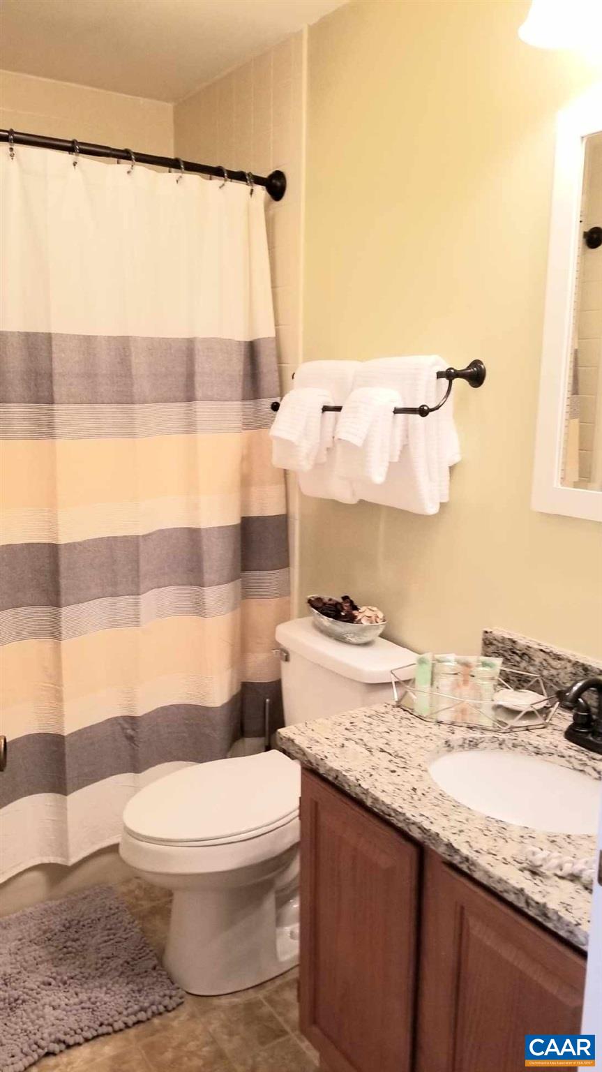 1722 High Ridge Roseland, VA 22967 - Photo 19 of 23 a bathroom with a granite countertop sink toilet and shower