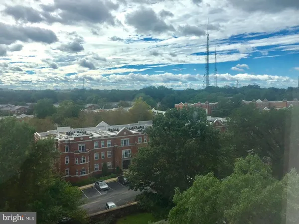 a front view of a building