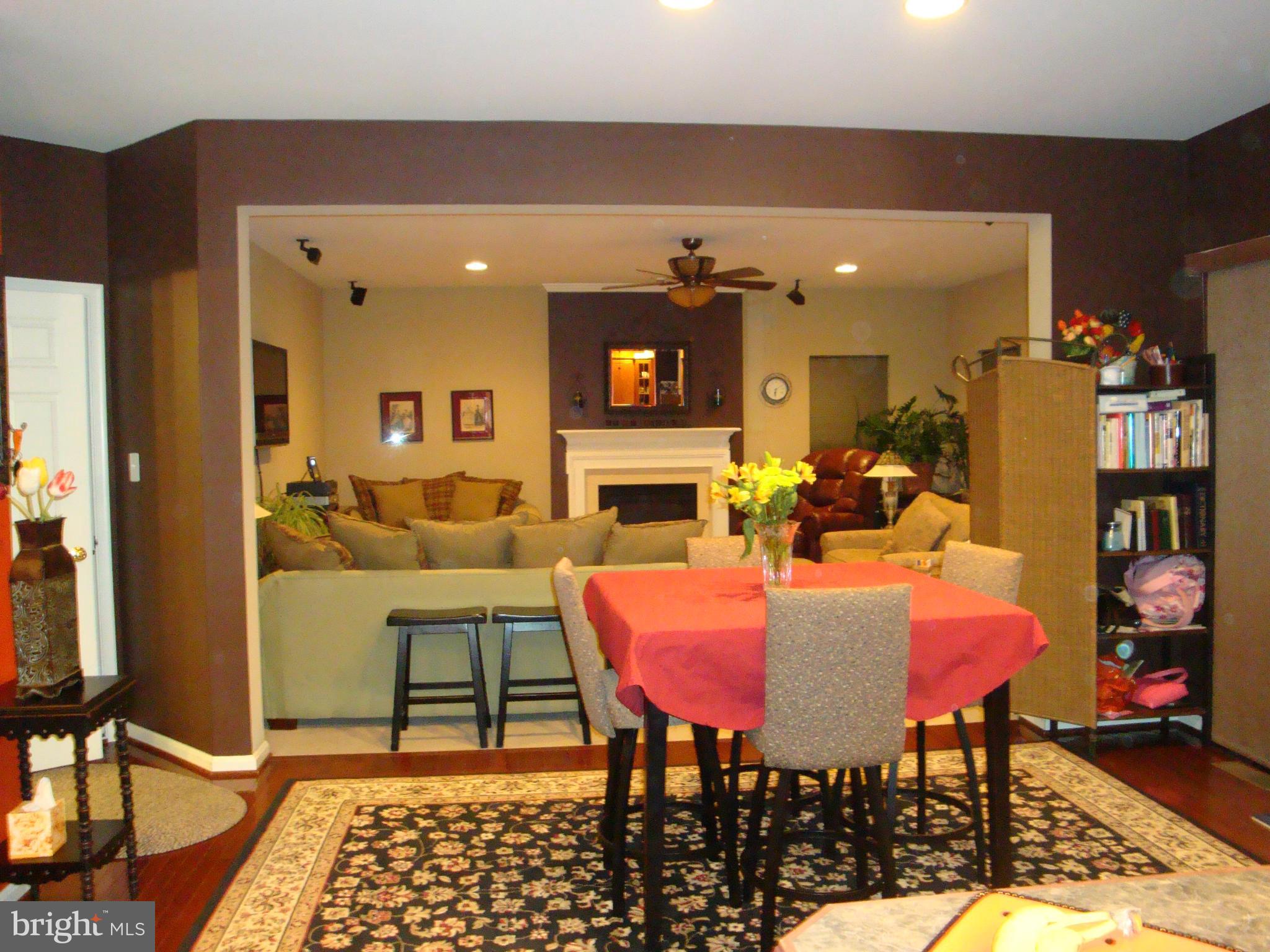821 Kingsbrook Road Culpeper, VA 22701 - Photo 8 of 26 Breakfast room w/ family room view