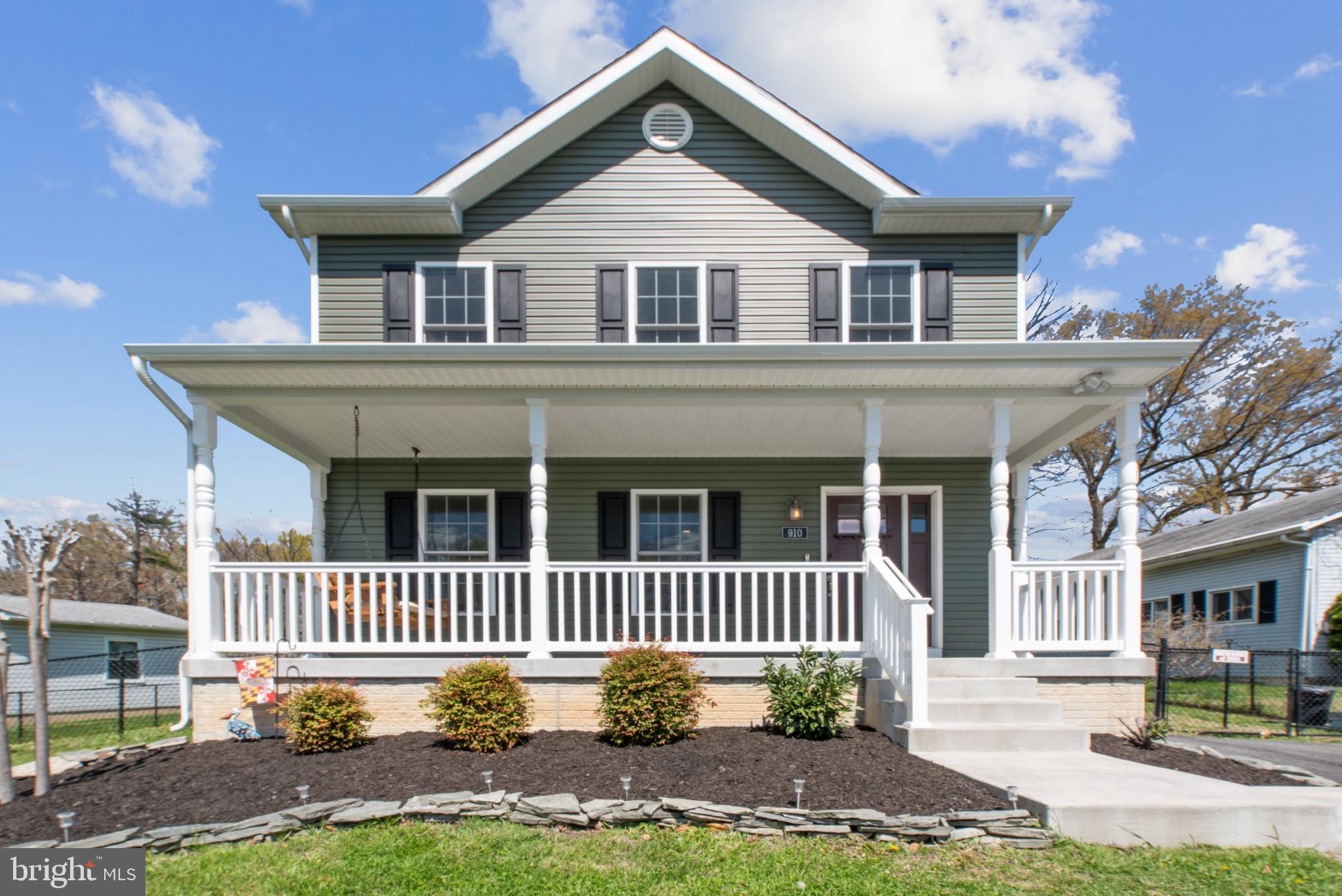 front view of a house