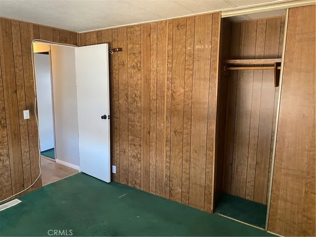 a view of closet area