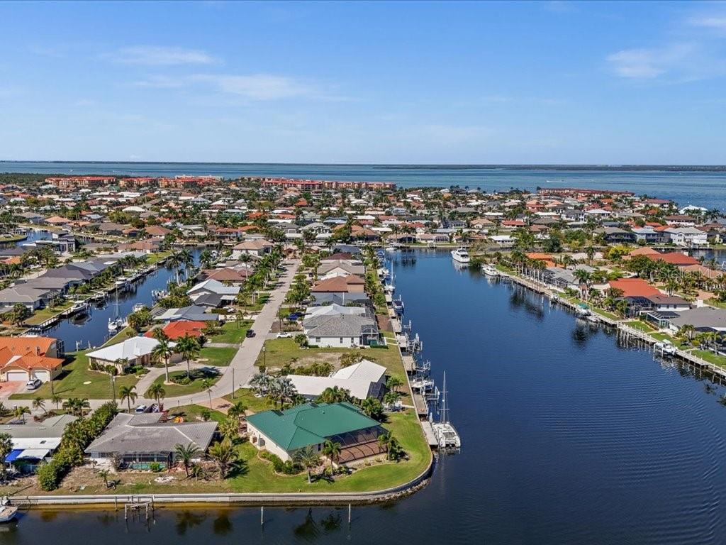 2120 Gulfview Road Punta Gorda, FL 33950 - Photo 6 of 6 an aerial view of residential houses with outdoor space