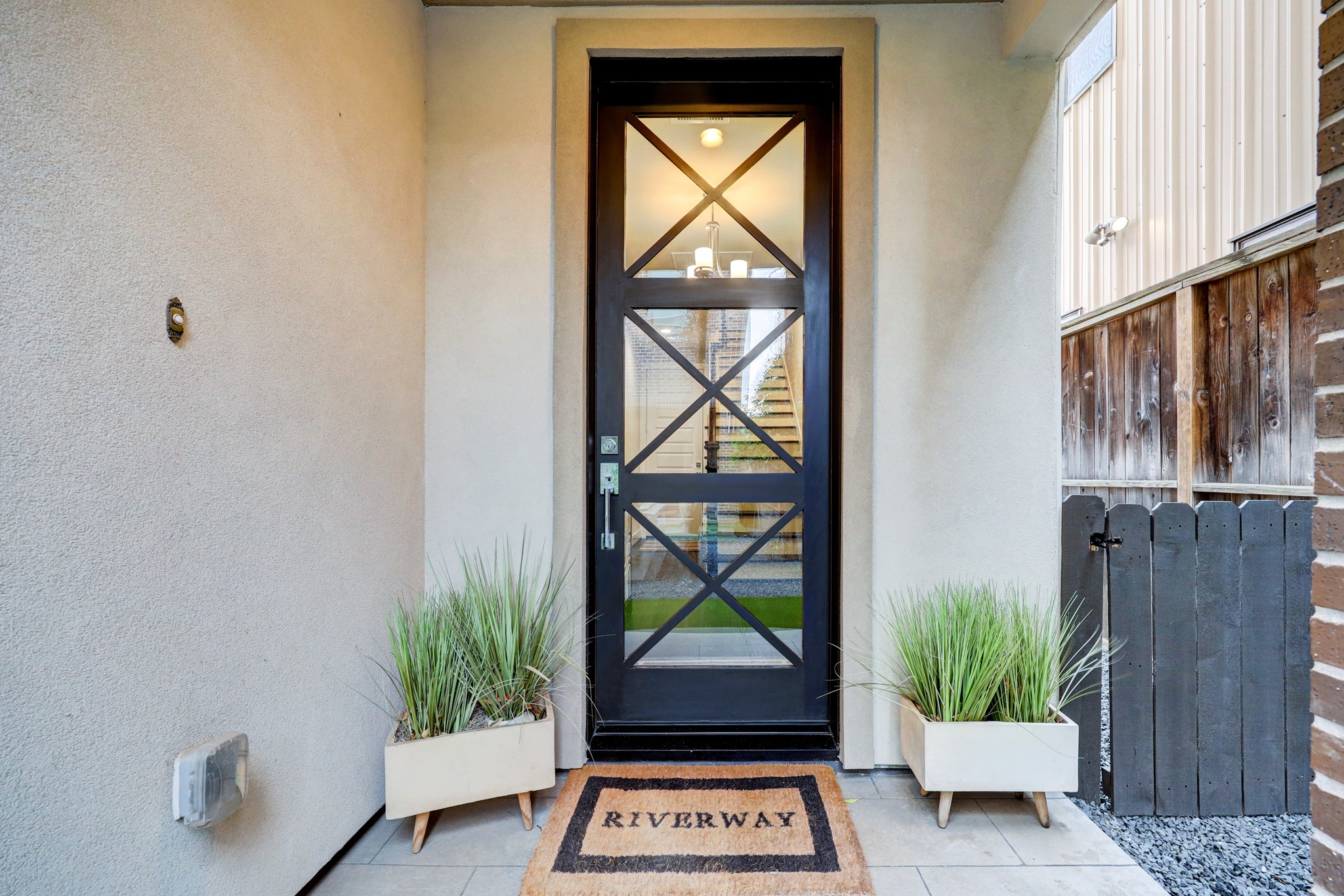4203 Allen Street Houston, TX 77007 - Photo 4 of 35 a view of entryway with wooden floor